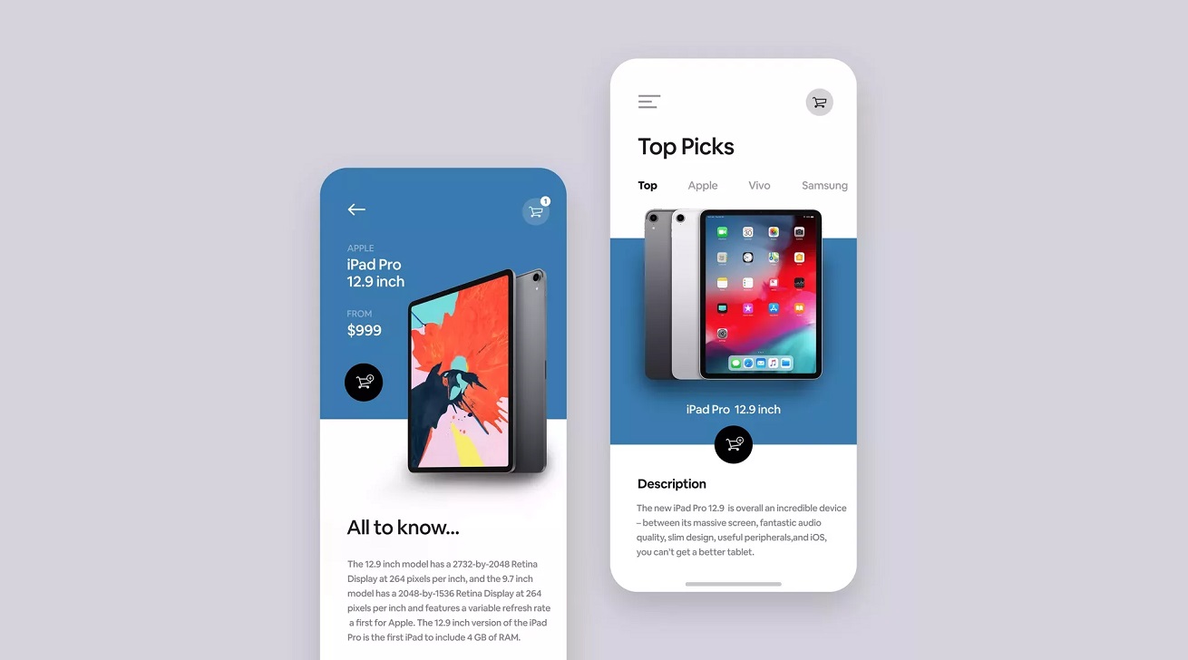 mobile app design